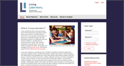Desktop Screenshot of livinglab.org